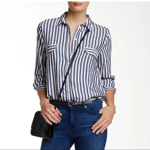 Alexander Jordan Long Sleeve Button-Down Shirt 1X - Picture 1 of 5
